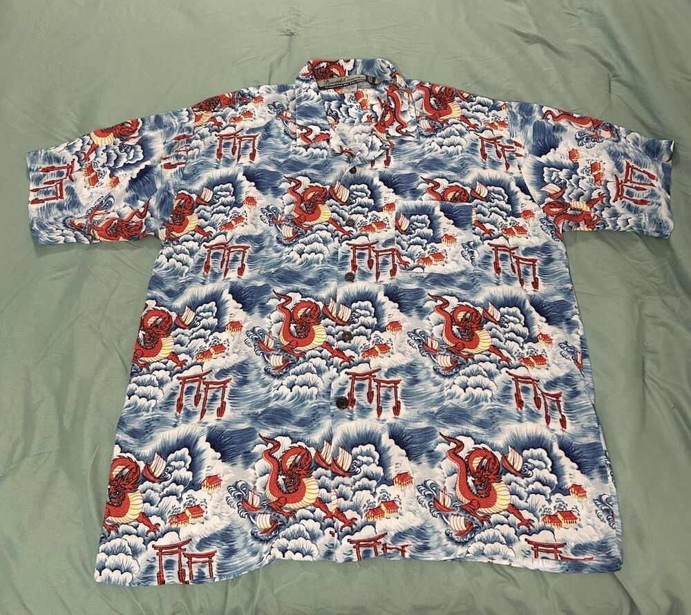 VTG 80's 90's Pineapple Connection 'Hawaiian Style' Aloha Shirt Men's XL